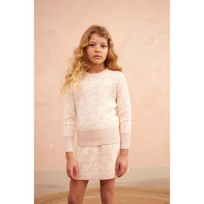 Flower Power Skirt, Blush - Skirts - 4