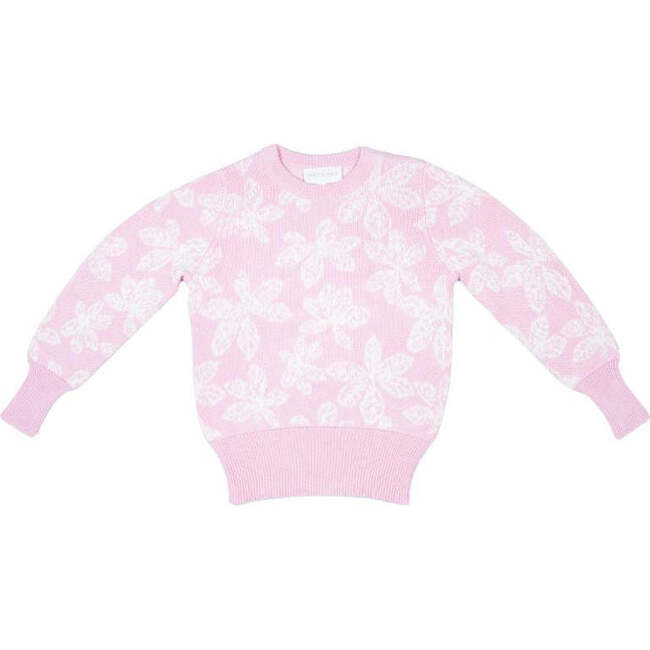 Chestnut Leaves Sweater, Bubble Gum