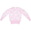 Chestnut Leaves Sweater, Bubble Gum - Sweaters - 1 - thumbnail