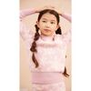 Chestnut Leaves Sweater, Bubble Gum - Sweaters - 4