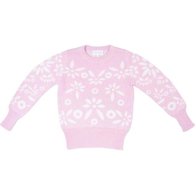 Snowflake Blossom Jumper, Blush