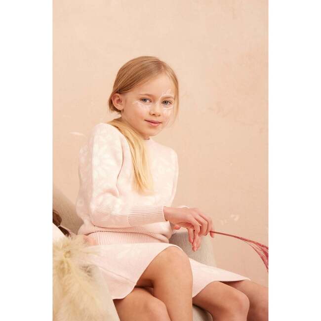 Snowflake Blossom Skirt, Blush - Skirts - 6