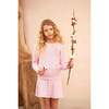 Pleated Tennis Skirt, Bubble Gum - Skirts - 2