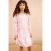 Snowflake Blossom Dress, Bubble Gum - Dresses - 3