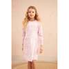 Chestnut Leaves Dress, Bubble Gum - Dresses - 2