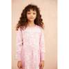 Snowflake Blossom Dress, Bubble Gum - Dresses - 5