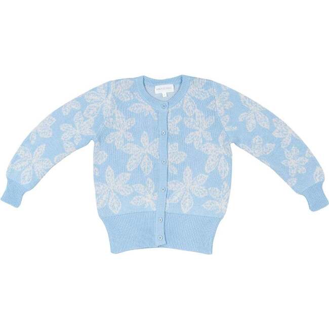 Chestnut Leaves Cardigan, Sky