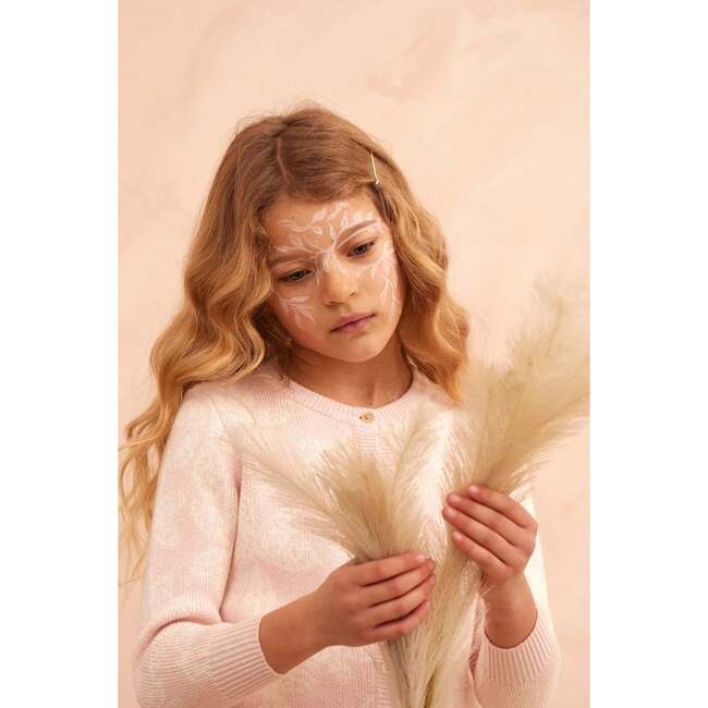 Chestnut Leaves Cardigan, Blush - Cardigans - 2