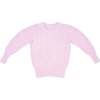 Cable Popcorn Jumper, Bubble Gum - Sweaters - 1 - thumbnail