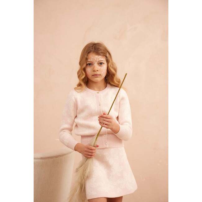 Chestnut Leaves Cardigan, Blush - Cardigans - 5
