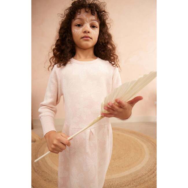 Chestnut Leaves Dress, Blush - Dresses - 3