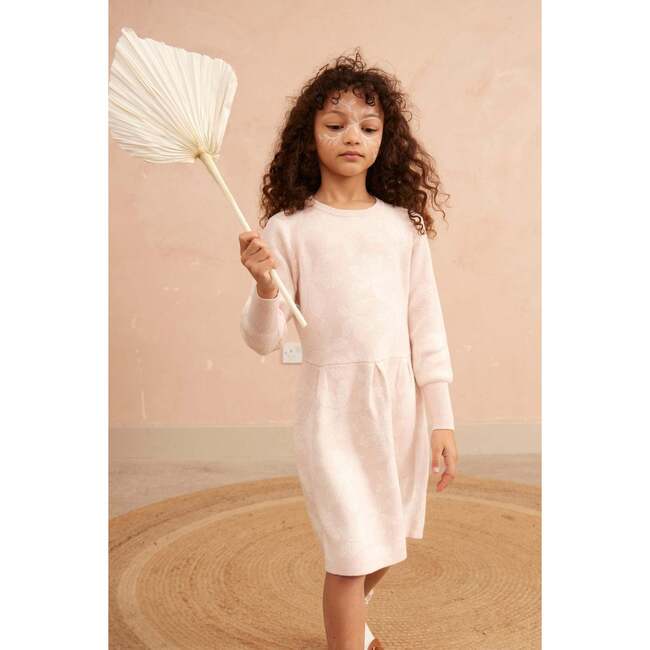 Chestnut Leaves Dress, Blush - Dresses - 4