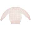 Aztec Jumper, Blush - Sweaters - 1 - thumbnail
