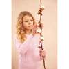Cable Popcorn Jumper, Bubble Gum - Sweaters - 5
