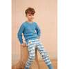 Cable Popcorn Sweater, Iceland Blue - Sweaters - 4