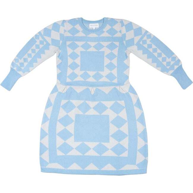 Aztec Dress, Sky