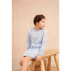 Aztec Jumper, Sky - Sweaters - 2