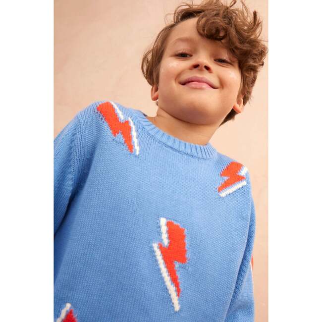 Bolt Storm Jumper, Azure - Sweaters - 2