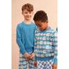 Cable Popcorn Sweater, Iceland Blue - Sweaters - 6