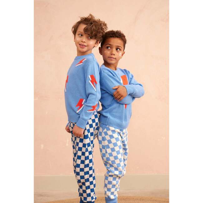 Bolt Storm Jumper, Azure - Sweaters - 4