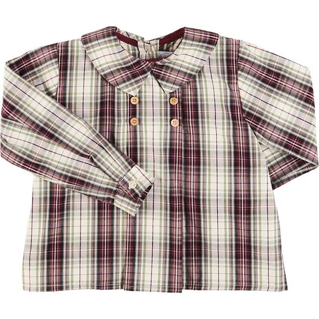 Whittaker Check Long Sleeve Shirt, Brown