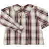 Whittaker Check Long Sleeve Shirt, Brown - Shirts - 1 - thumbnail
