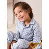 Wilfred Check Pajamas, Blue - Pajamas - 3