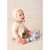 Openwork Trim Detail Cardigan, Cream - Cardigans - 3