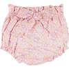 Nellie Floral Bow Detail Bloomers, Pink - Bloomers - 1 - thumbnail