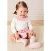 Nellie Floral Bow Detail Bloomers, Pink - Bloomers - 2