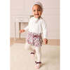 Louisa Floral Bloomers, Burgundy - Bloomers - 2