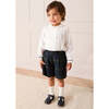 Kinnerton Tartan Peter Pan Collar Long Sleeve Two Piece Set, Green - Mixed Apparel Set - 2