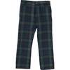 Kinnerton Tartan Pocket Detail Trousers, Navy - Pants - 1 - thumbnail