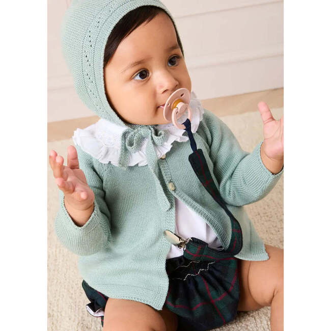 Kinnerton Tartan Hand Smocked Bloomers, Green - Bloomers - 2