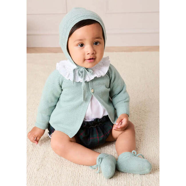 Kinnerton Tartan Hand Smocked Bloomers, Green - Bloomers - 3