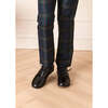 Kinnerton Tartan Pocket Detail Trousers, Navy - Pants - 3