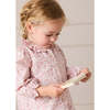 Jane Floral Pajamas, Pink - Pajamas - 3
