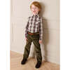 Suede Lace Up Shoes, Brown - Lace-Ups - 4
