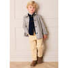 Sloane Check Raincoat with Pockets, Camel - Coats - 2