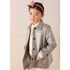 Sloane Check Raincoat with Pockets, Camel - Coats - 3