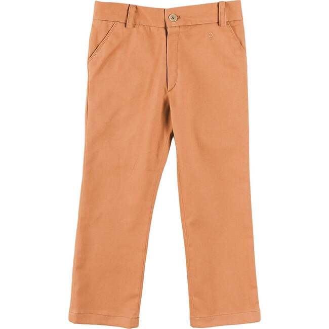 Plain Pocket Detail Trousers, Camel