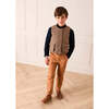 Plain Pocket Detail Trousers, Camel - Pants - 4