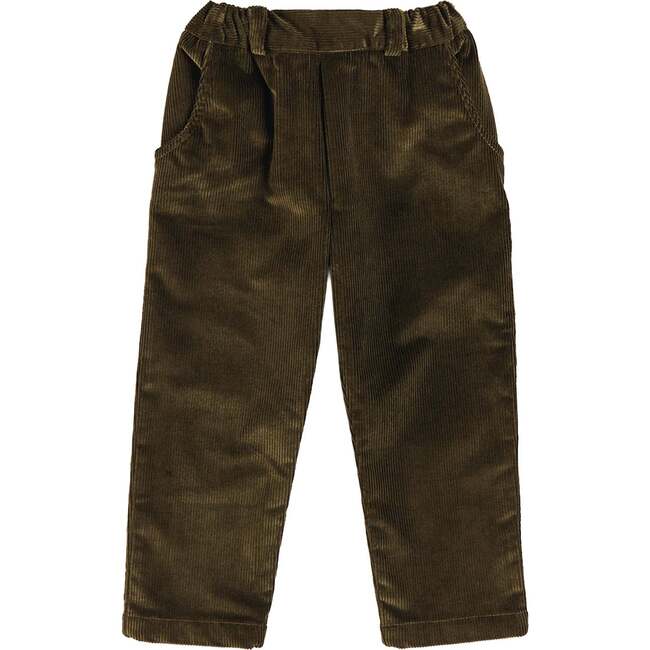 Corduroy Chino Trousers, Green
