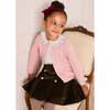Corduroy Button Detail Skirt, Green - Skirts - 2