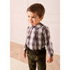 Corduroy Chino Trousers, Green - Pants - 3