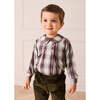 Corduroy Chino Trousers, Green - Pants - 4