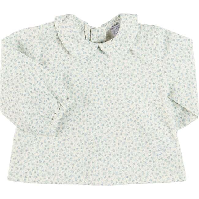 Betsy Floral Long Sleeve Shirt, Blue
