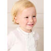 Peter Pan Collar Velvet Button Detail Two Piece Set, Navy - Mixed Apparel Set - 4