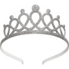 Silver Tiara Headband, Silver - Hair Accessories - 1 - thumbnail