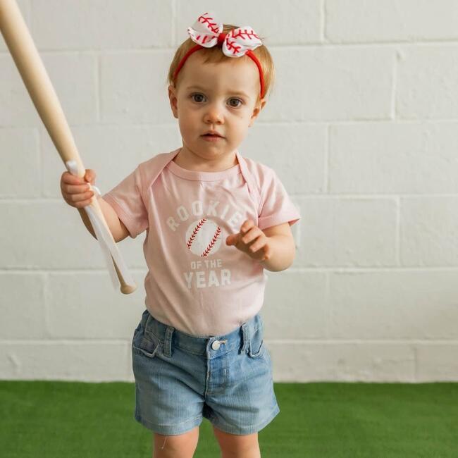 Rookie of the Year Short Sleeve Bodysuit, Ballet - Onesies - 2